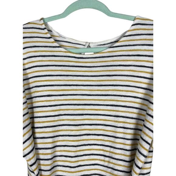 L*Space Everywhere I Go Mini Dress Large Surfs Up Stripe Large Beach Pool Resort - Picture 6 of 13